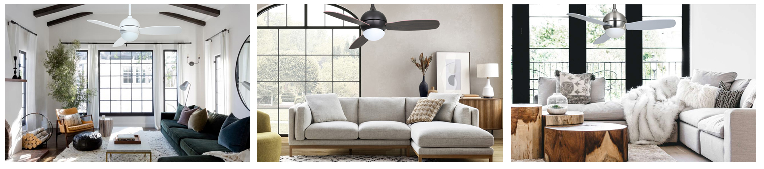 42-inch indoor fans with light