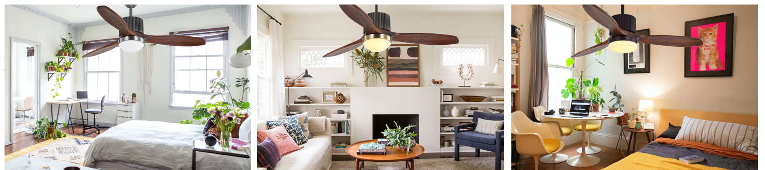 52-inch interior ceiling fan with light