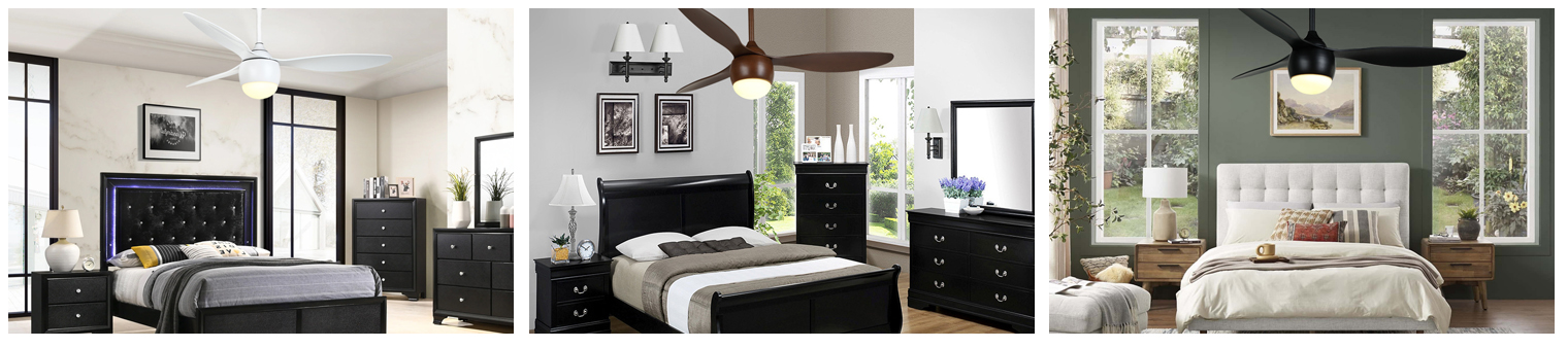 52 inch plastic Ceiling Fans for bedroom