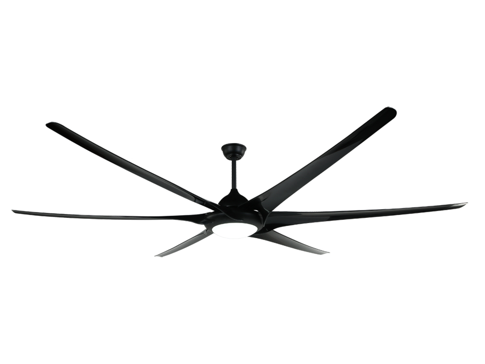 100 inch black ceiling fan light and remote