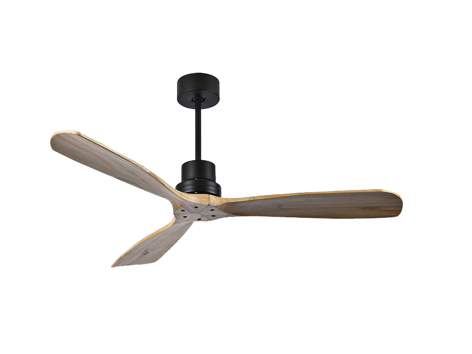 Contemporary natural wood ceiling fans