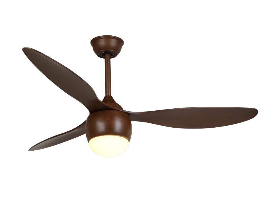 52 modern wood ceiling fan with light