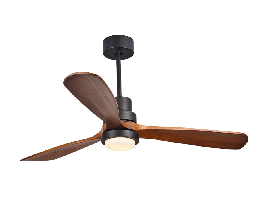 52 inch natural wood ceiling fans with lights