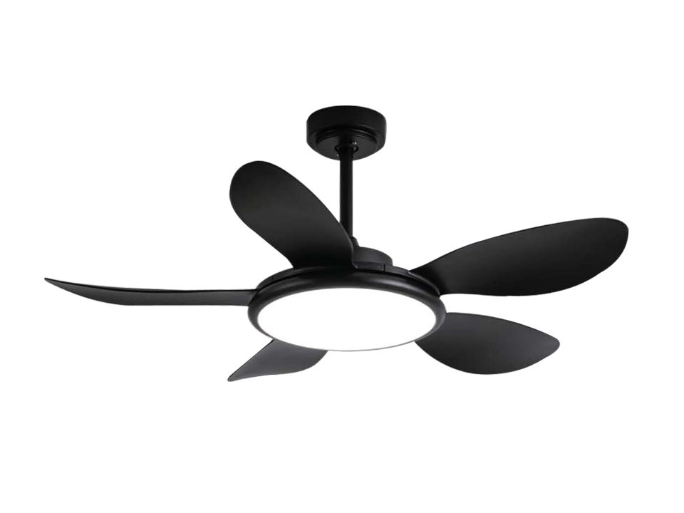 42 inch black ceiling fan light