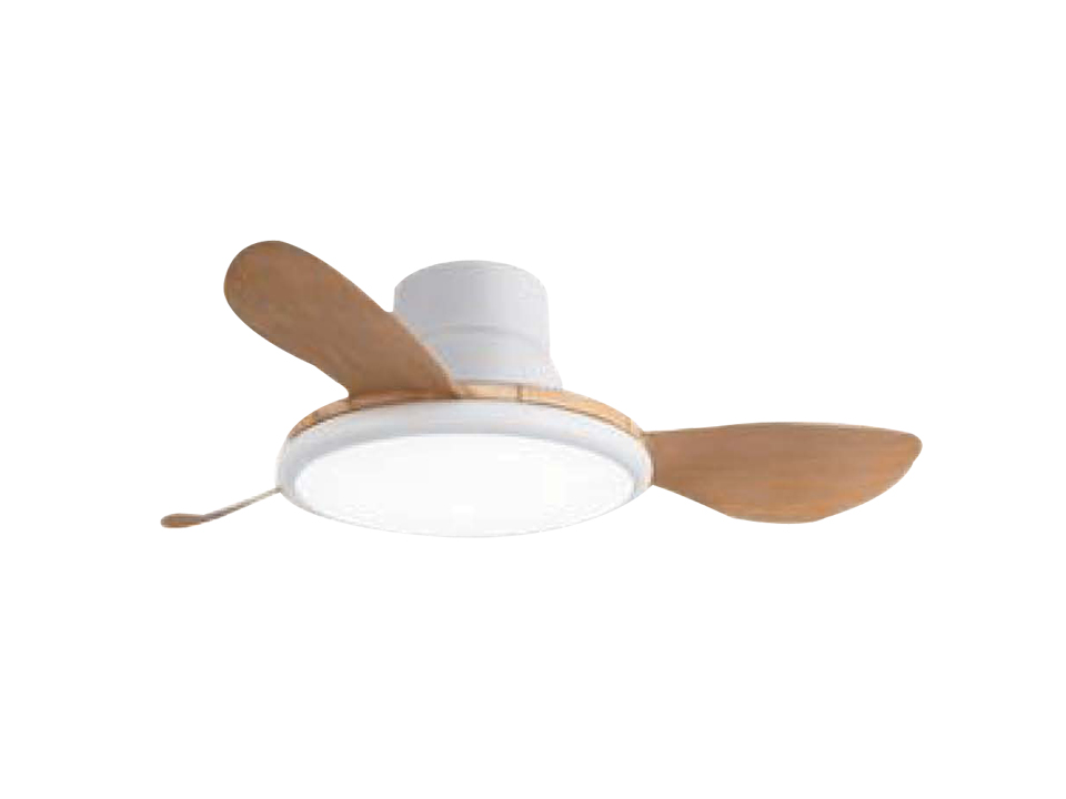 42 inch hugger white ABS ceiling fan light