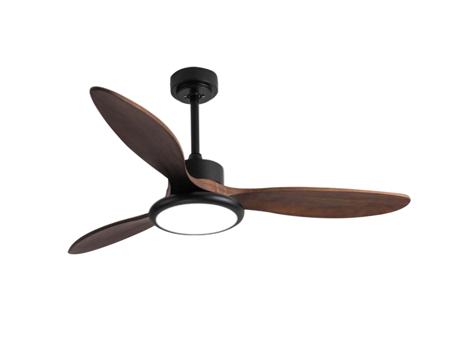 52 inch best DC solid wood ceiling fan light