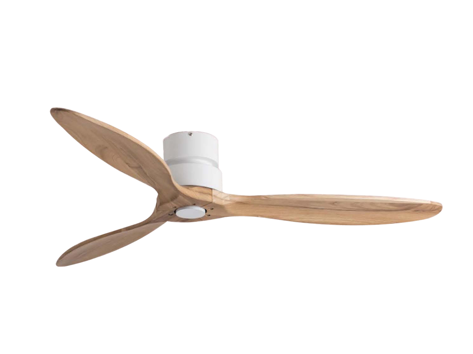 flush mount wood ceiling fan